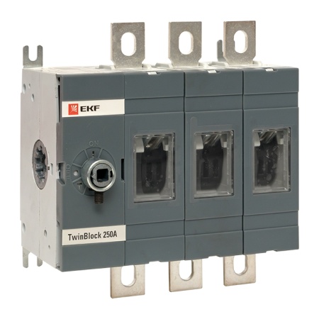 Рубильник 250A 3P  ( OT250E3) без рукоятки управления TwinBlock EKF PROxima