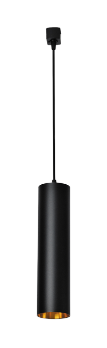 Светильник трековый Jazzway PTR  2310 10w 4000K 30° BL (чёрный)  400мм на подвесе 1м IP40