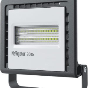 Прожектор светодиодный NFL-01 30W 4000K 2400Lm 200-240B 80° 146x148x33mm IP65 Navigator