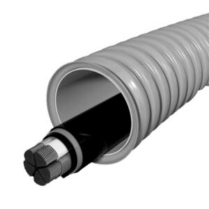 Труба гладкая ПВХ жест. d16 мм (3 м) (156 м/уп) серая EKF-Plast