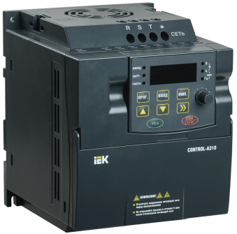 Преобразователь частоты CONTROL-A310 380В 3Ф 1,5 kW 3,7A IEK