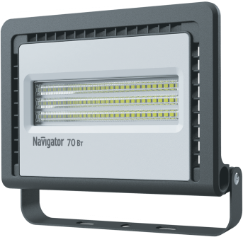 Прожектор светодиодный NFL-01 70W 4000K 5950Lm 200-240B 80° 224x193x44mm IP65 Navigator