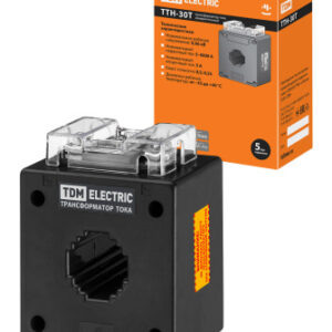 Трансформатор тока ТТН 30T/100/5- 5VA/0,5S TDM