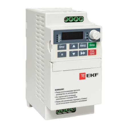 Преобразователь частоты 0,75кВт 3х400В VECTOR-80 EKF Basic