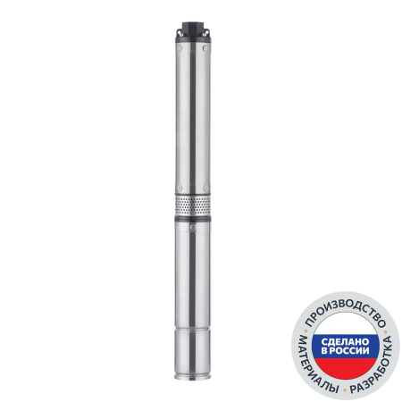 Погружной скважинный насос ECO RUS 4-33 (0,75 кВт, 1 м)